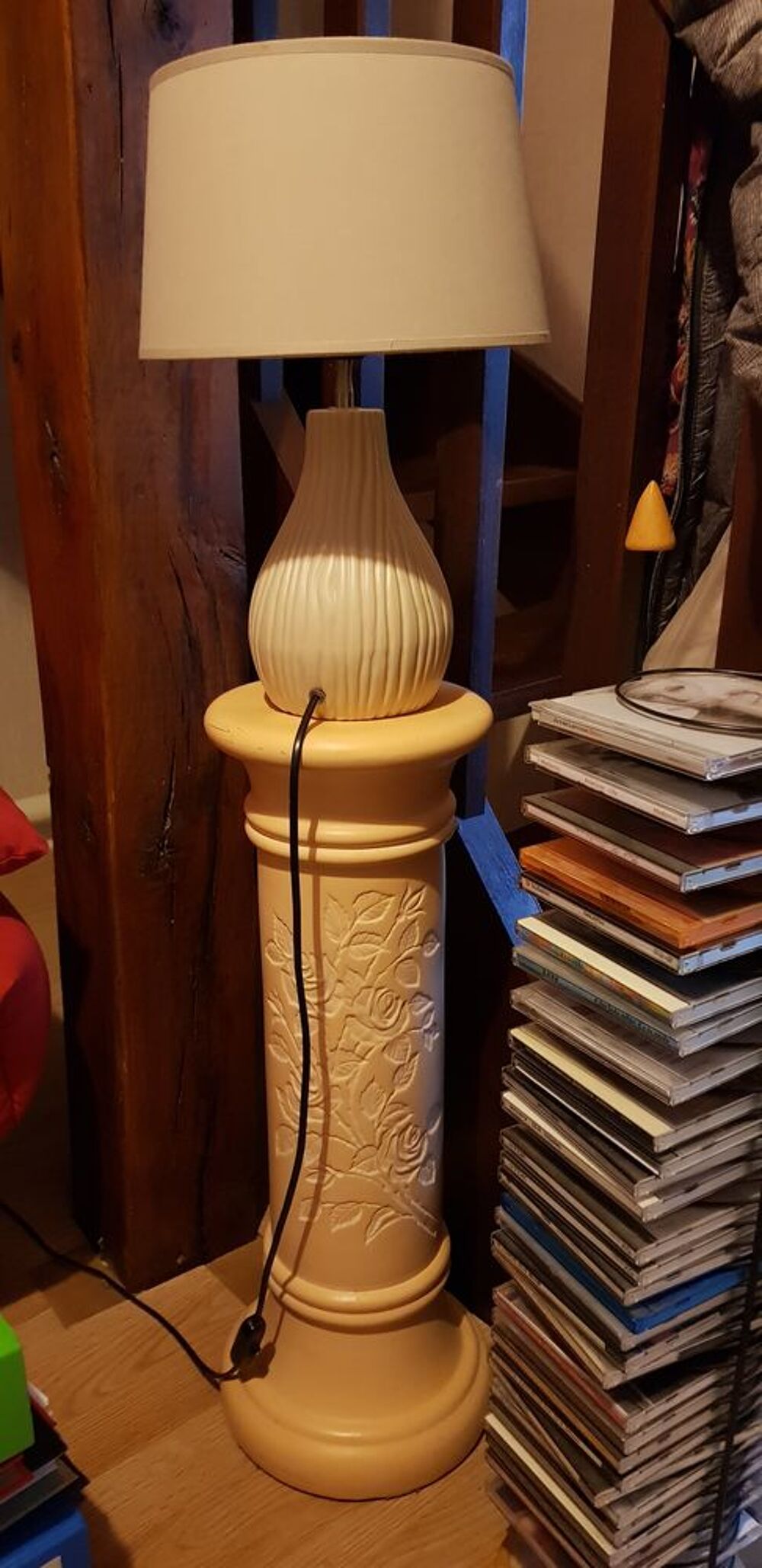 COLONNE + LAMPE Dcoration