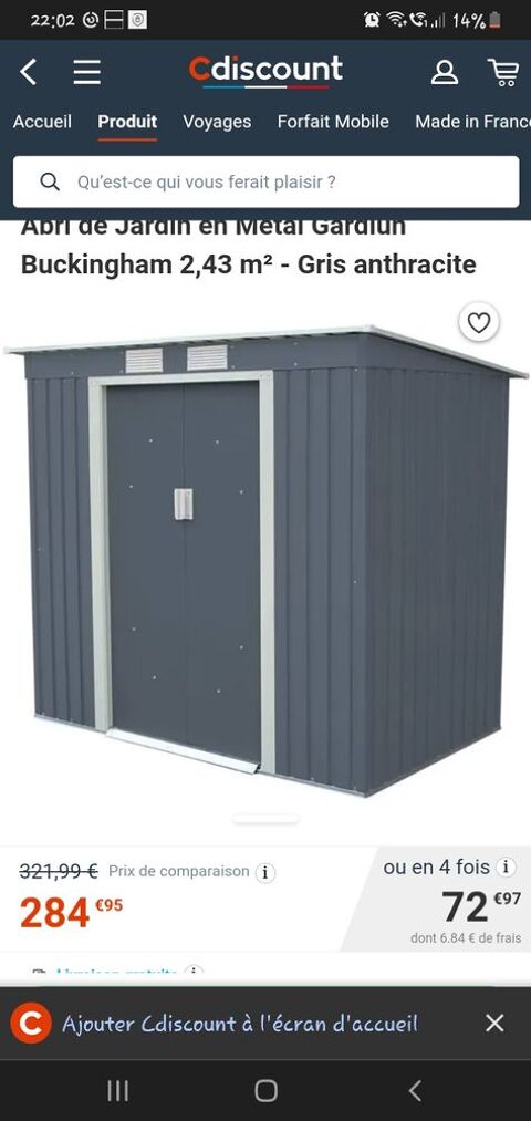 abri de jardin 230 Port-Saint-Louis-du-Rh�ne (13)