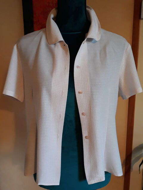 Chemisier vichy rose et blanc - Taille 40 5 Livry-Gargan (93)