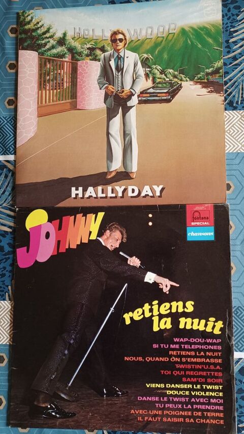 lot vinyles 33T johnny hallyday 30 Sains-en-Gohelle (62)