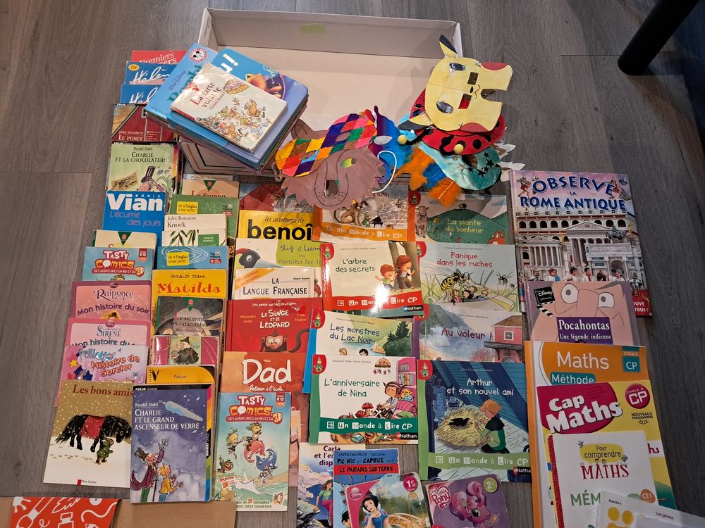  8 albums un monde a lire dictionnaire environ 37 livres , 3 Jeux / jouets