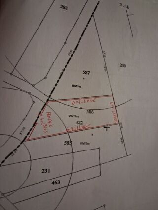  Terrain � vendre 950 m� Auvers-sur-oise