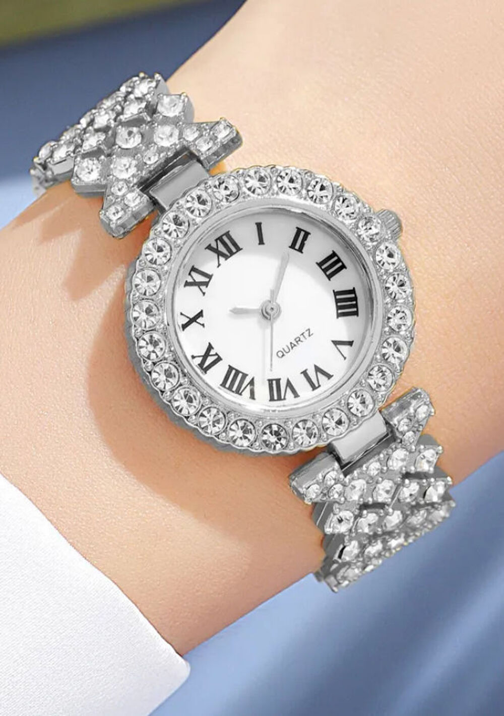 montre bracelet avec strass Bijoux et montres