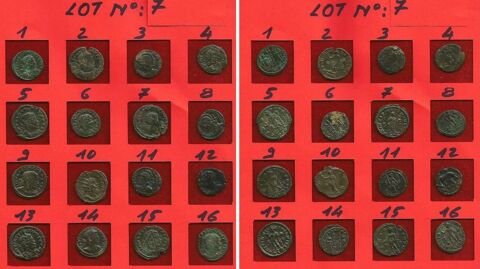 monnaies romaines, bronze, trs bon tat 1 Vannes (56)