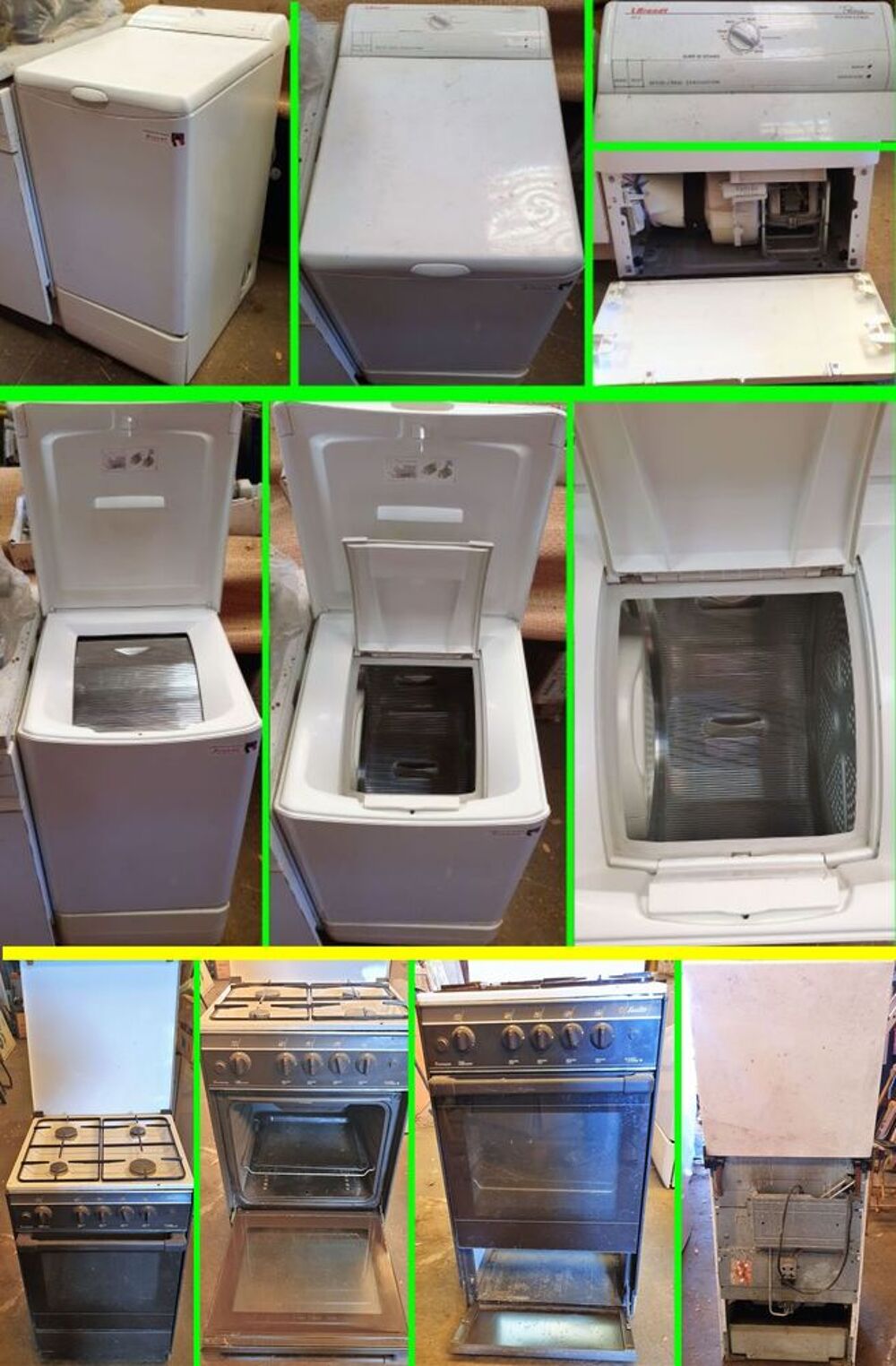 Electrom&eacute;nager pour pi&egrave;ces Electromnager
