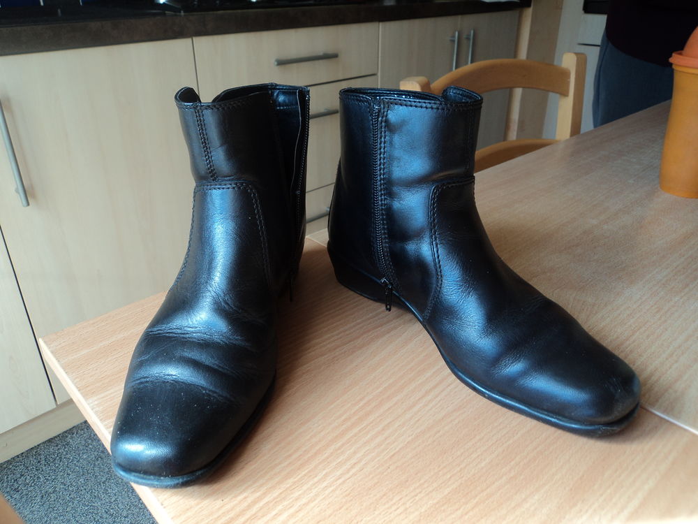 bottines cuir femme taille 39 Chaussures