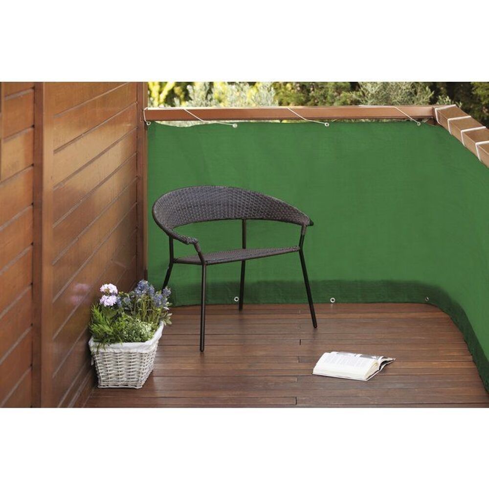 BRISE VUE BALCON VERT 1X25M Jardin