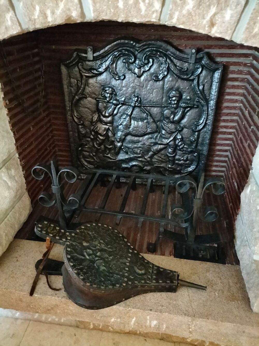 Ensemble pour chemin&eacute;e Décoration