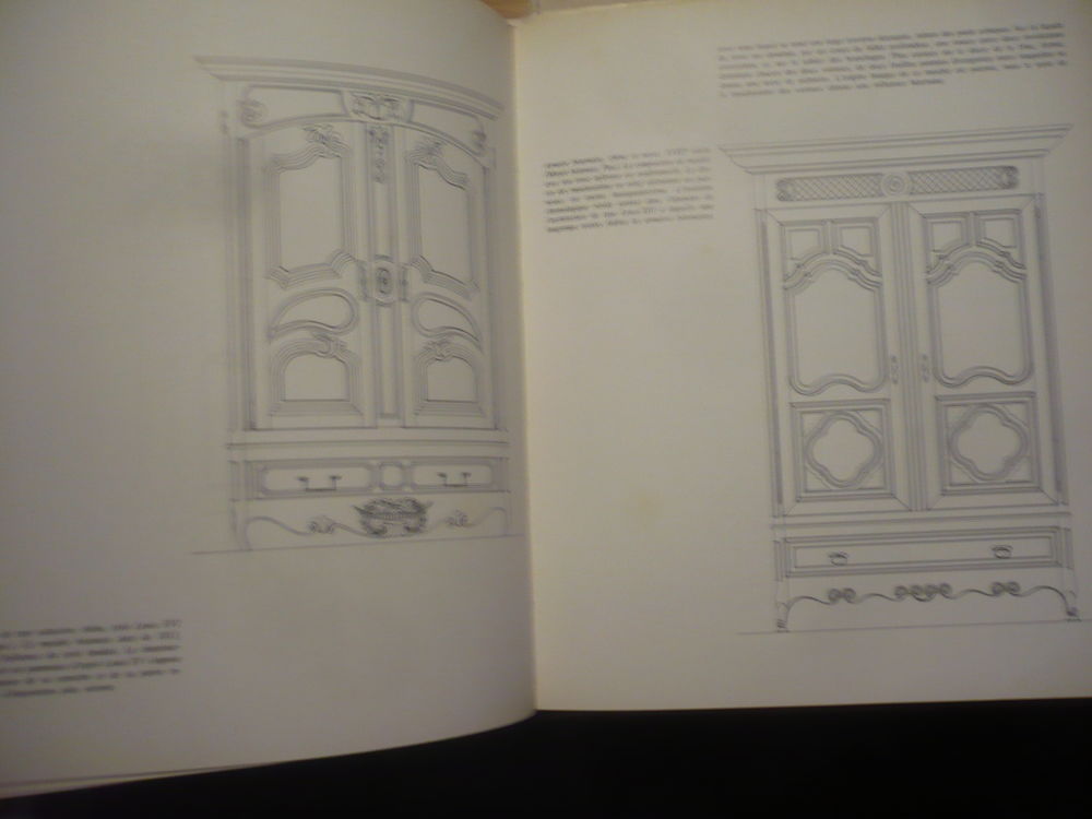 MEUBLES BASQUES ET B&Eacute;ARNAIS par Guillaume JANNEAU 1974 Livres et BD