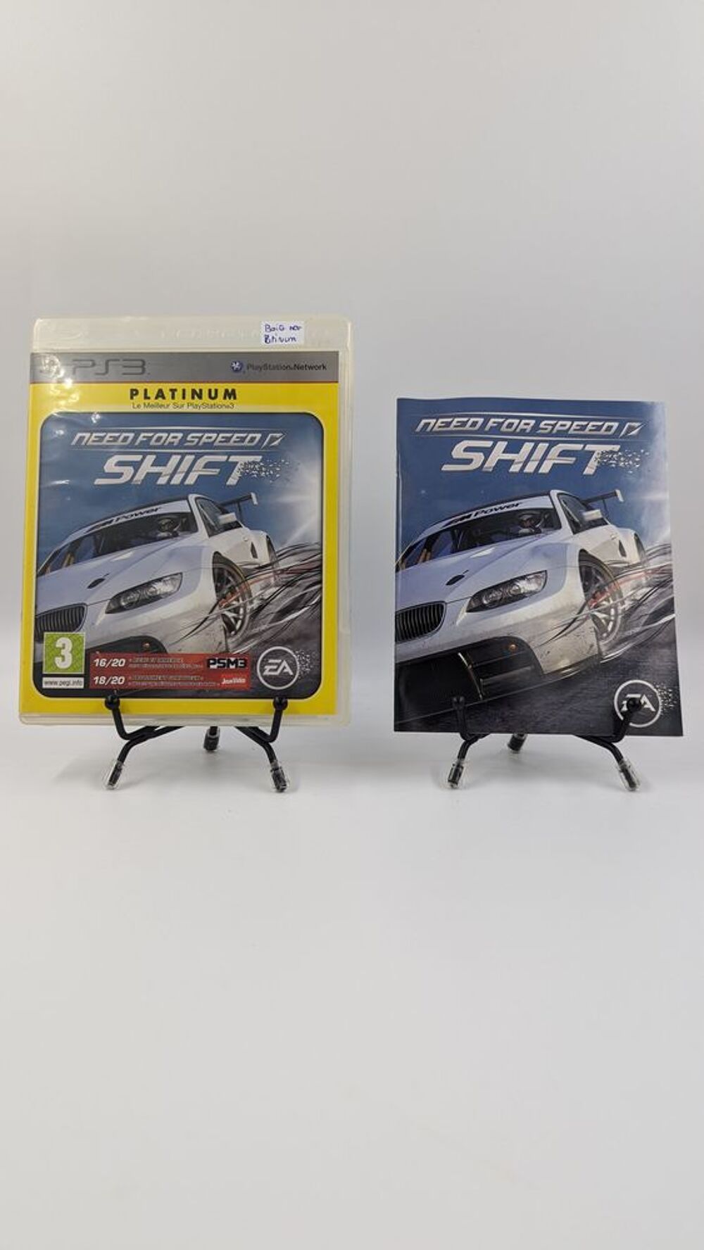 Jeu PS3 Playstation 3 Need for Speed Shift Platinum Complet Consoles et jeux vidos