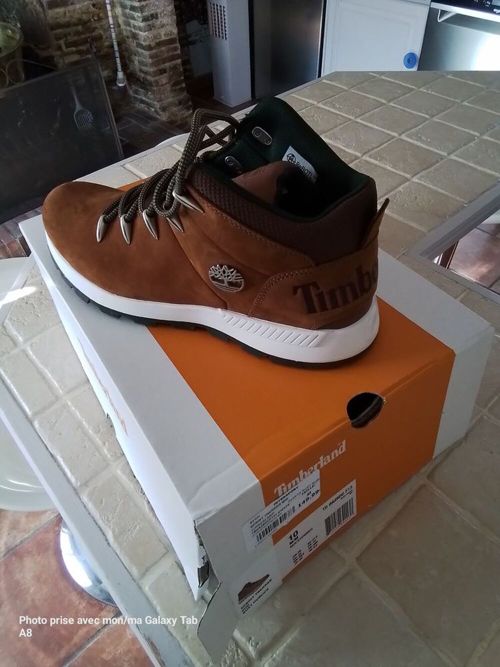 Pointure online chaussure timberland