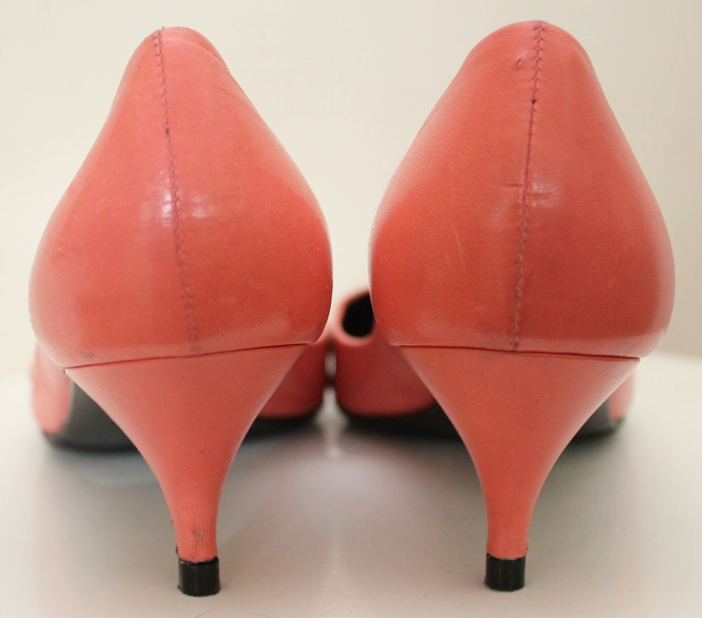 Escarpins cuir rose PIERRE HARDY 37.5 Fr Chaussures
