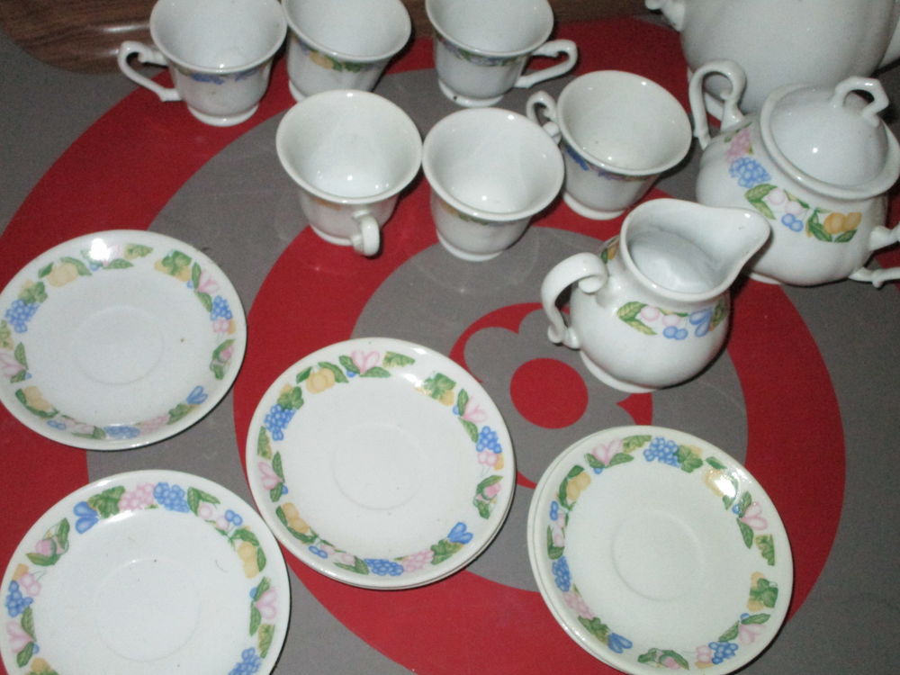 vieux service a cafe porcelaine Cuisine