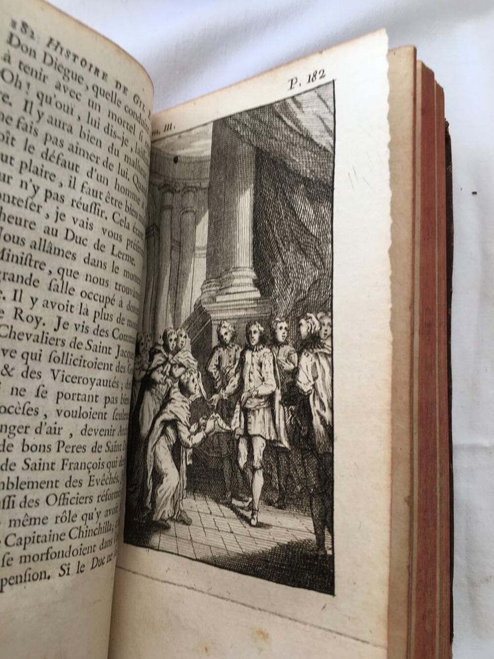 Gil Blas de Santillane -Le Sage - &Eacute;dition originale 1747 Livres et BD