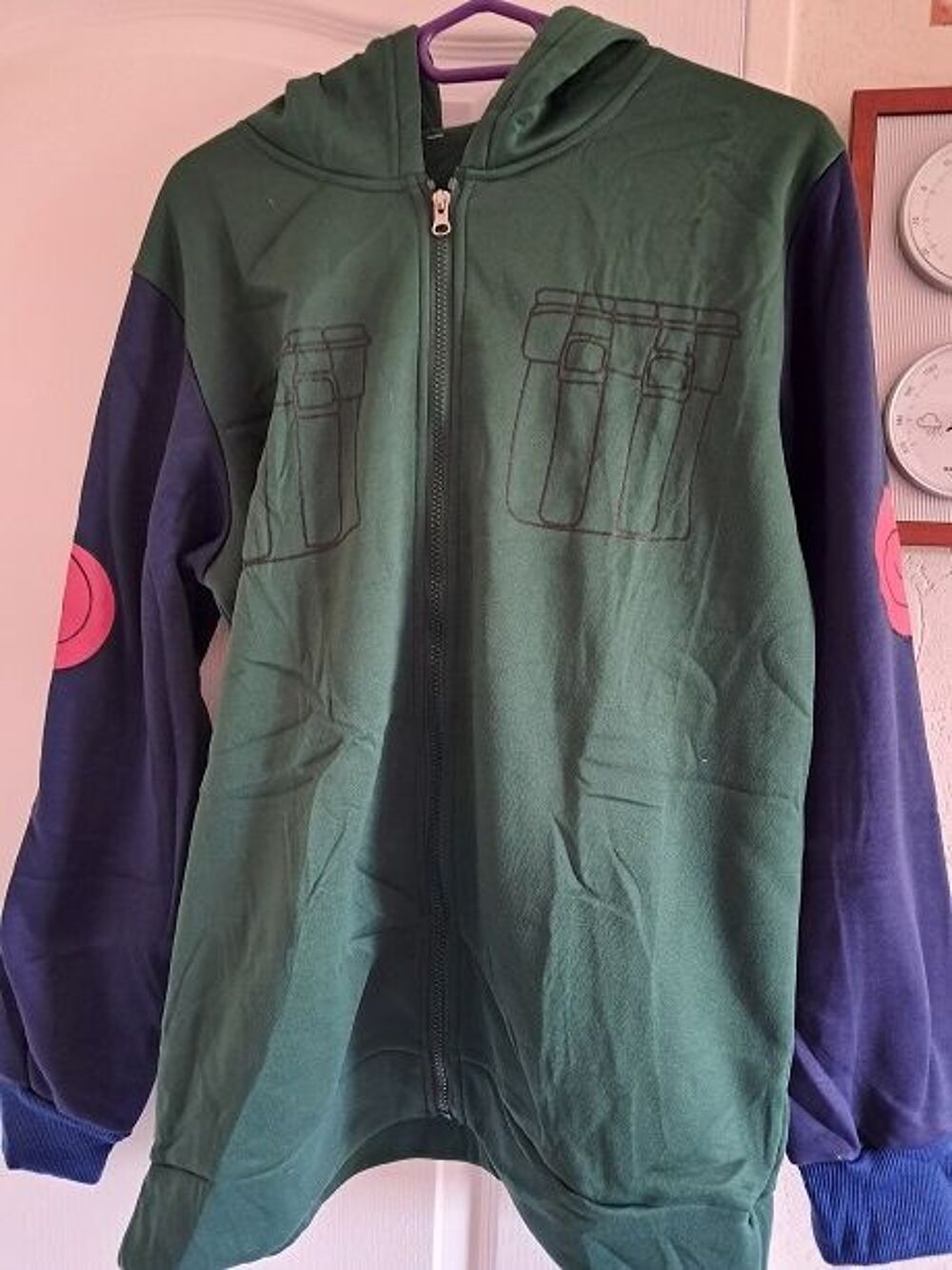Gilet Naruto Kakashi manga japon anime cosplay TV s&eacute;rie ninj Vêtements