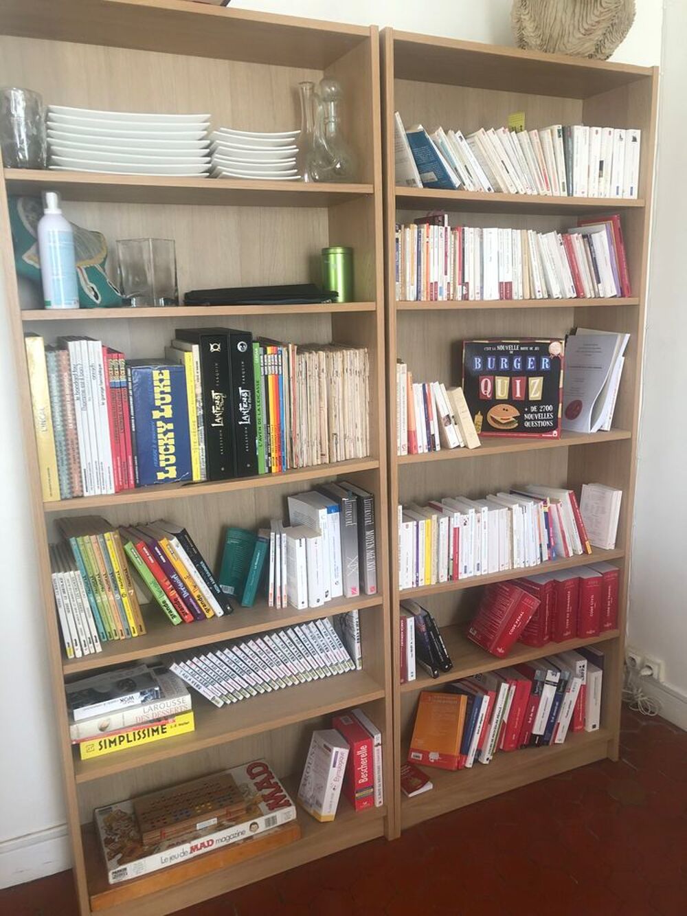 2 biblioth&egrave;ques BILLY 
Meubles