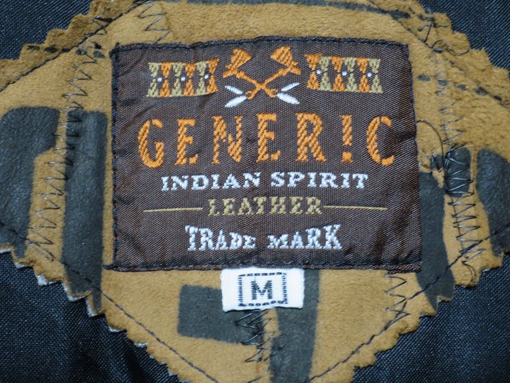 Gilet sans manches neuf, cuir, homme, taille M V�tements