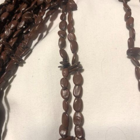 COLLIER 4�/ 70cm/ 17gr BOHEME GRAINES/ LOT faire proposition 4 Mouthoumet (11)
