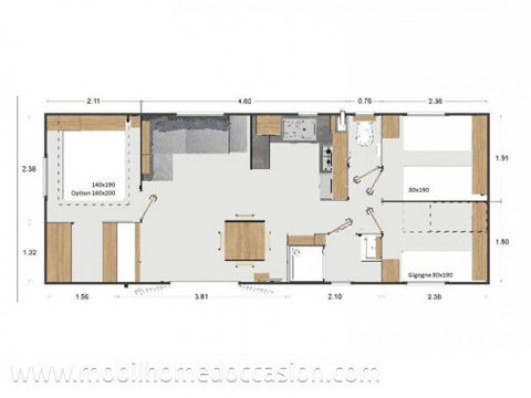 Mobil-Home Mobil-Home 2022 occasion Vias 34450