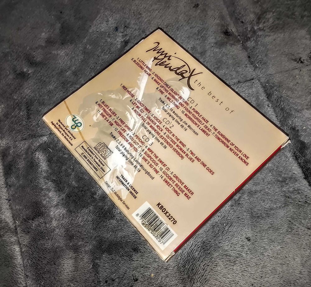 Coffret Best of Triple CD Jimmy Hendrix CD et vinyles