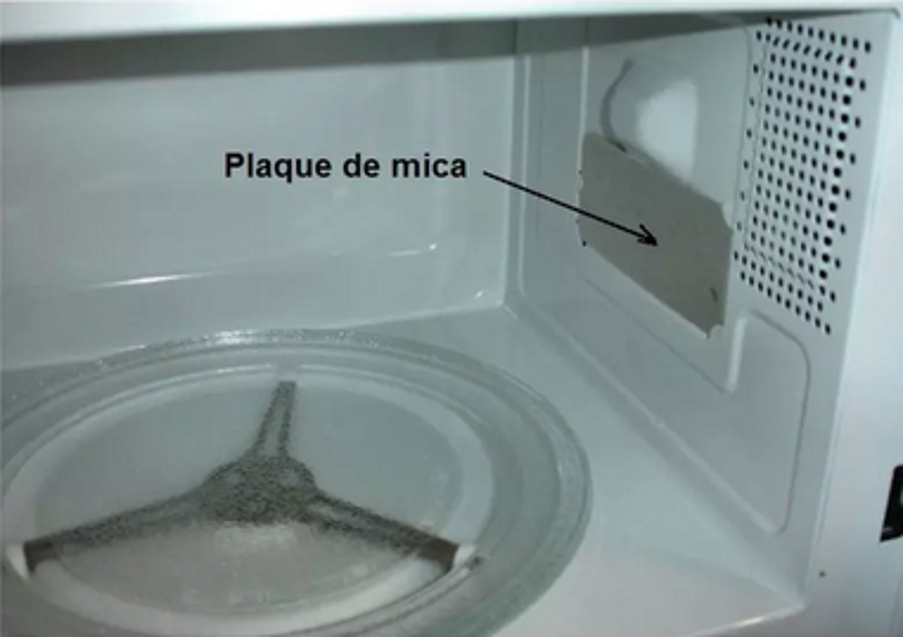 Plaque Mica pour micro onde 150 x 120 mm Bricolage
