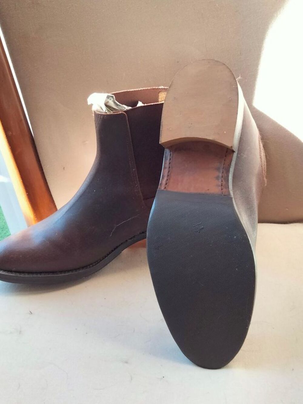 bottines de r&eacute;alis&eacute;es &agrave; la main fabrication espagnole Chaussures