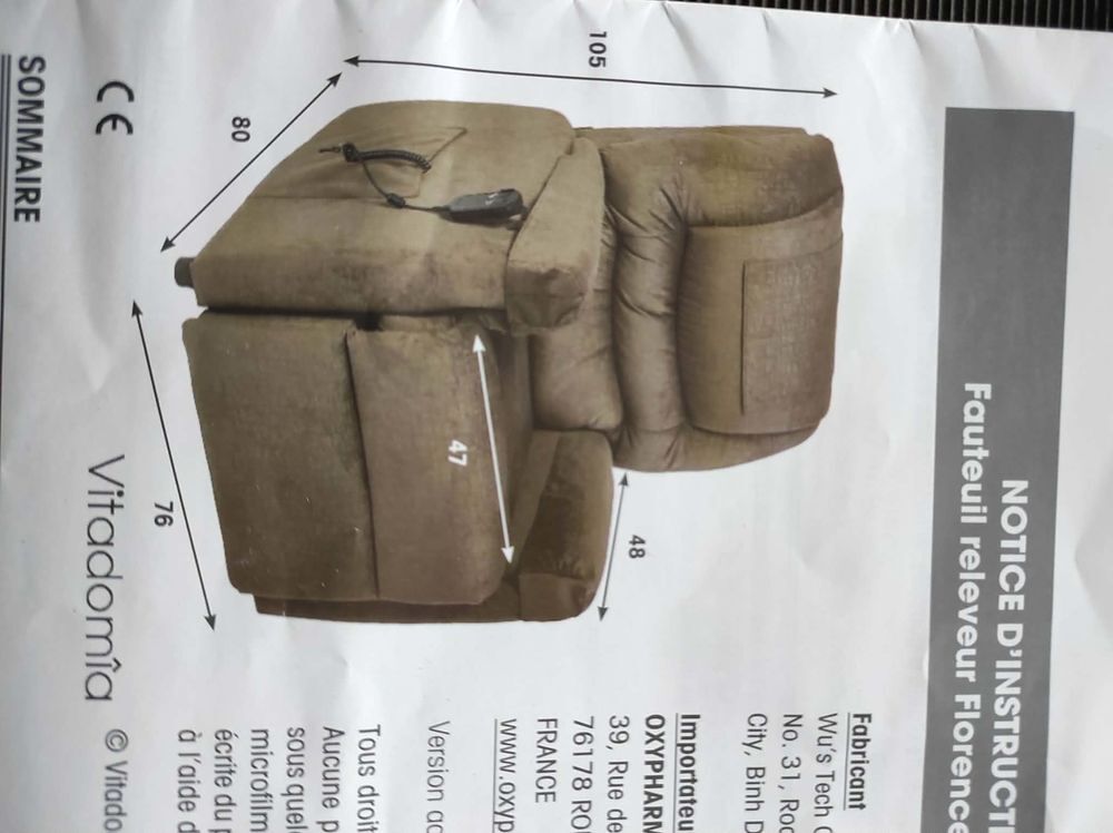 Fauteuil electrique Meubles