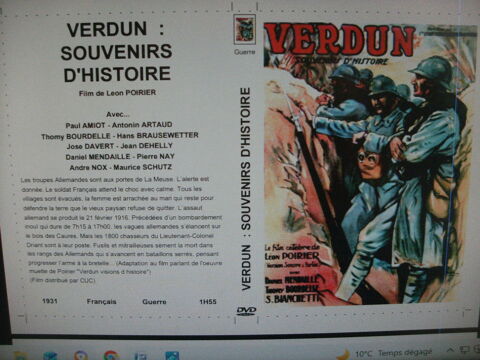 Rare film :   Verdun souvenirs d'histoire   40 Saint-Médard-en-Jalles (33)
