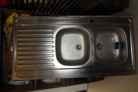 Evier Inox 2 bacs 20 Br�villers (62)