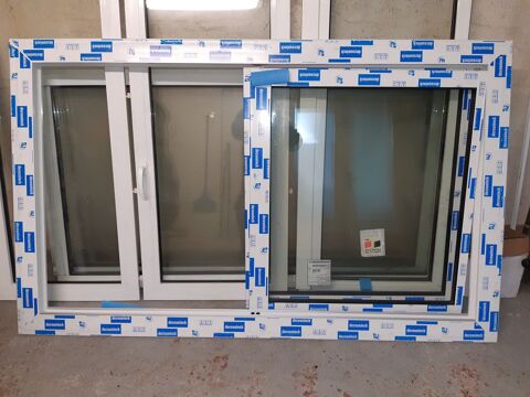 Coulissant 2 vantaux ISLIDE PVC   L 1790 H 1060 500 Le Havre (76)