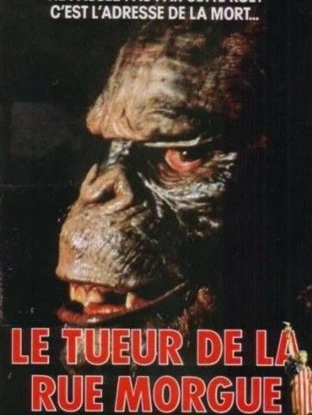LE TUEUR DE LA RUE MORGUE (1954) DVD et blu-ray