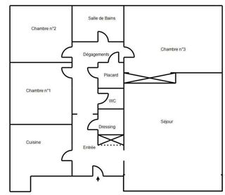  Appartement à vendre 4 pièces 87 m²