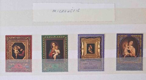 Série de timbres de collection de Micronésie 8 Gap (05)