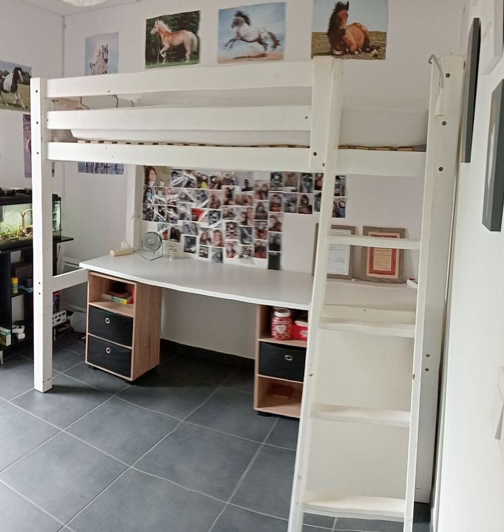 lit mezzanine 1 personne Meubles