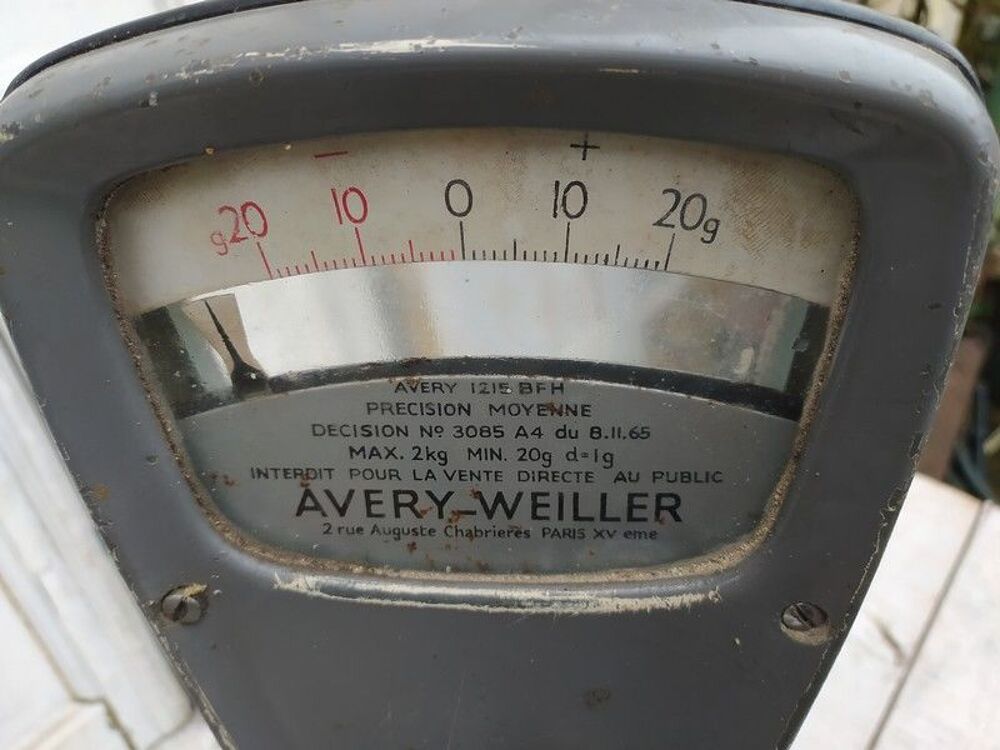 Ancienne Balance de Commerce Avery-Weiller 
Décoration