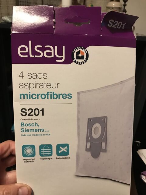 3 sacs aspirateur microfibres S201 3 Romorantin-Lanthenay (41)