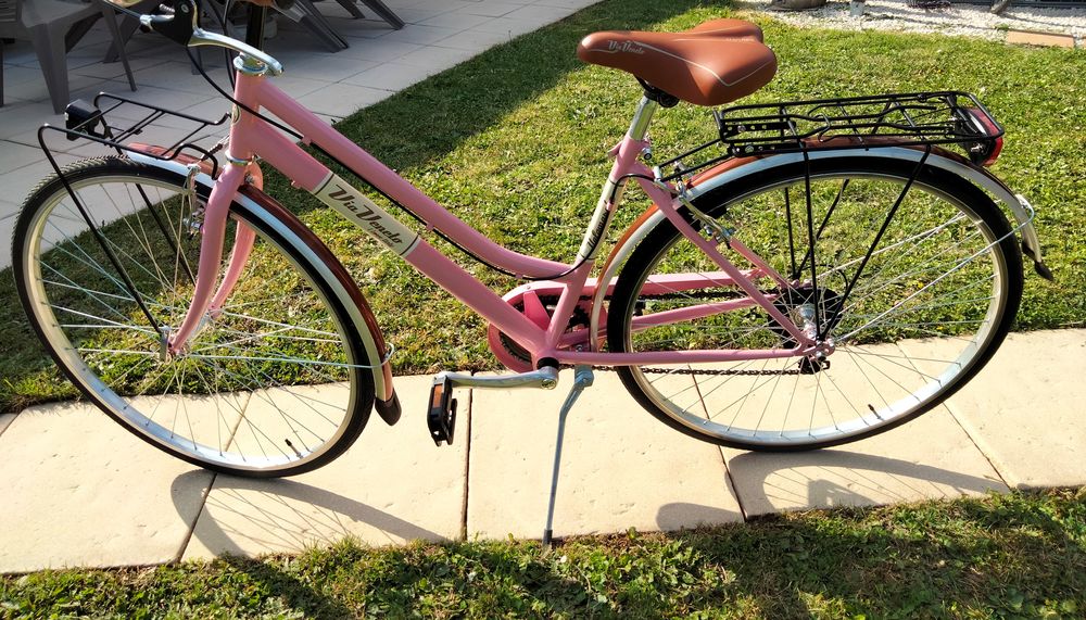 V&eacute;lo Via Veneto Allure V&eacute;lomarch&eacute; pour femme- couleur rose Vélos
