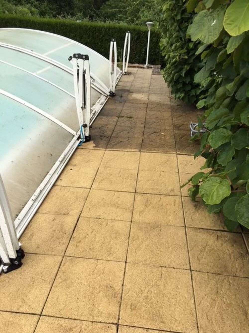 Abri de piscine, GUER 56380 Jardin
