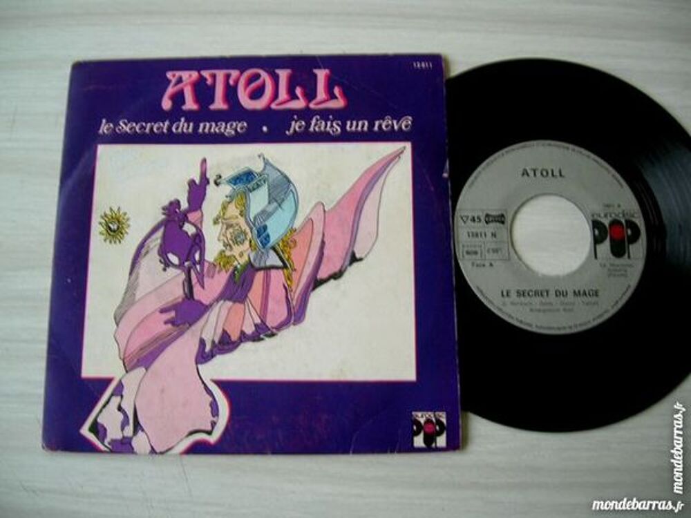 45 TOURS ATOLL Le secret du mage CD et vinyles