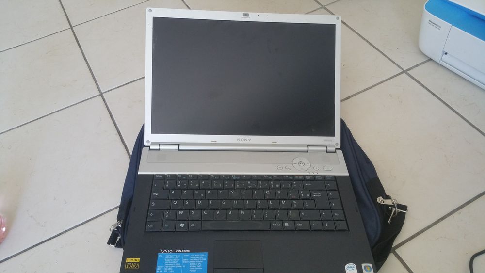 Ordinateur portable Sony Vaio marche uniquement sur prise Matériel informatique