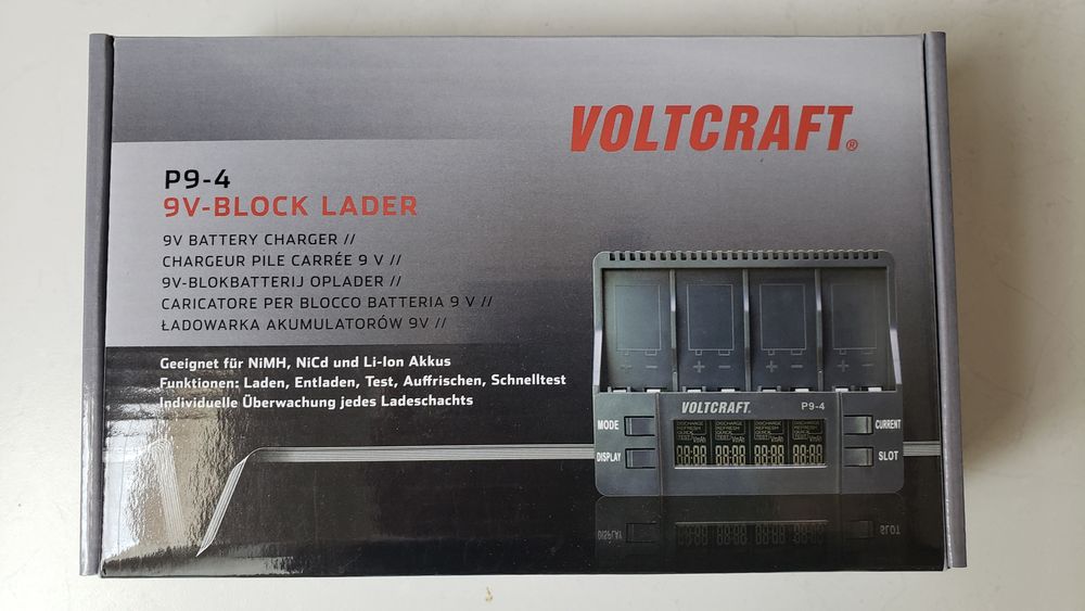 Chargeur accus 9V de la marque VOLTCRAFT Bricolage
