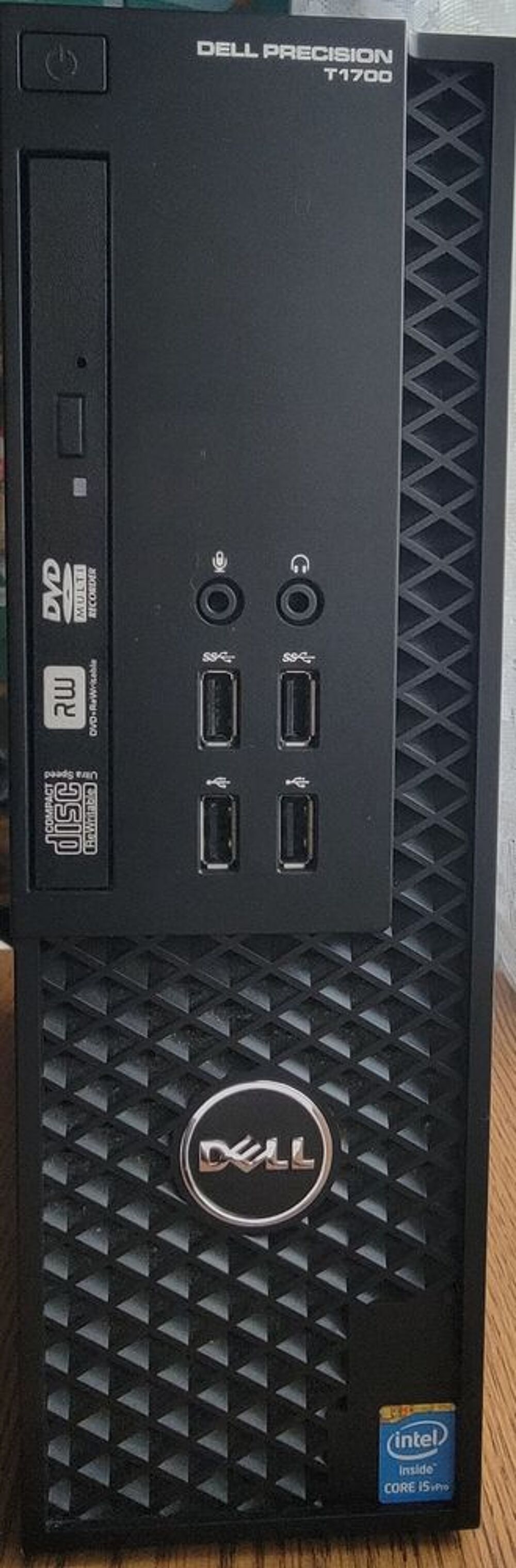 Dell Pr&eacute;cision T1700 i5 vPro /8Go/256Go SSD/WINDOWS 11 Pro
Matériel informatique