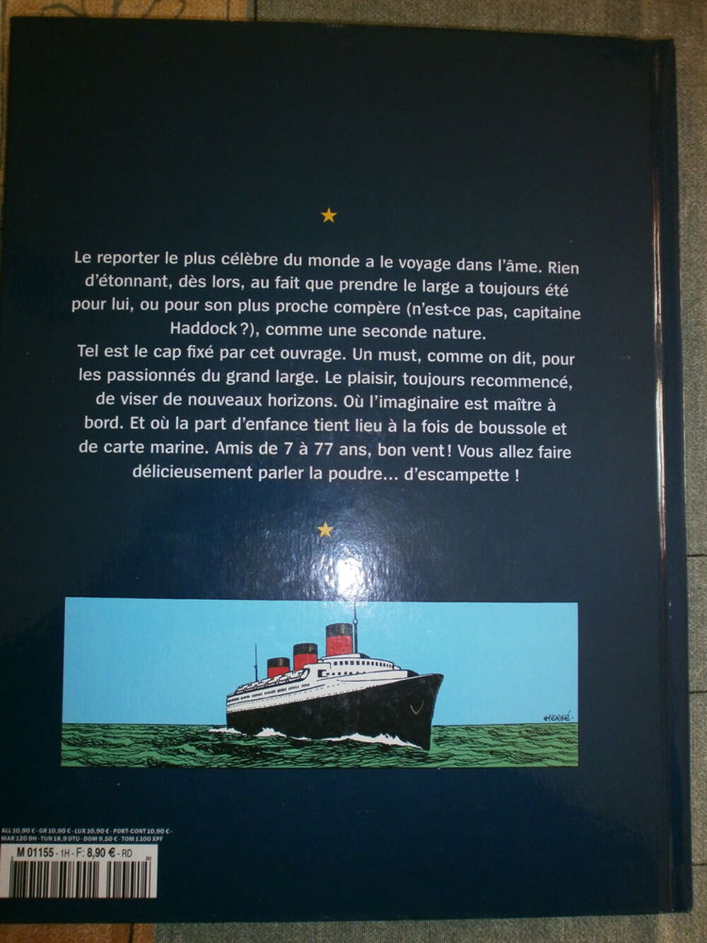 tintin &amp; la mer historia hors s&eacute;rie prix 15€ Livres et BD