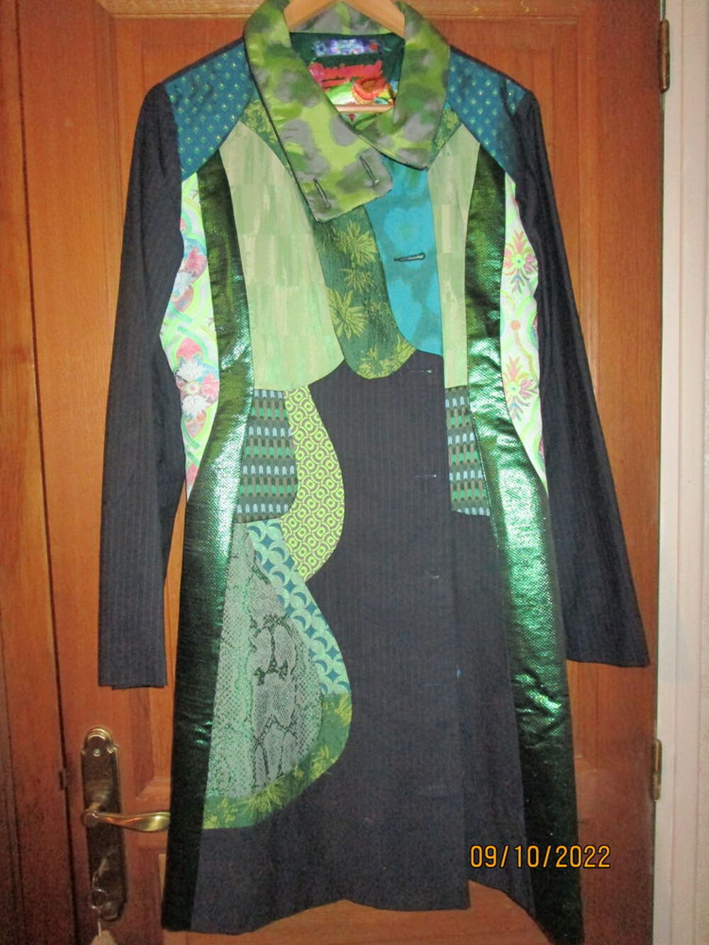 manteau long v&eacute;ritable DESIGUAL Vêtements