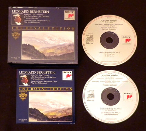 2 CD - HAYDN ? La Cration et Harmoniemesse - Bernstein 5 Ribeauvill (68)