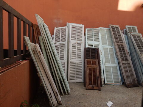 volet en bois ancienne 80 Nice (06)