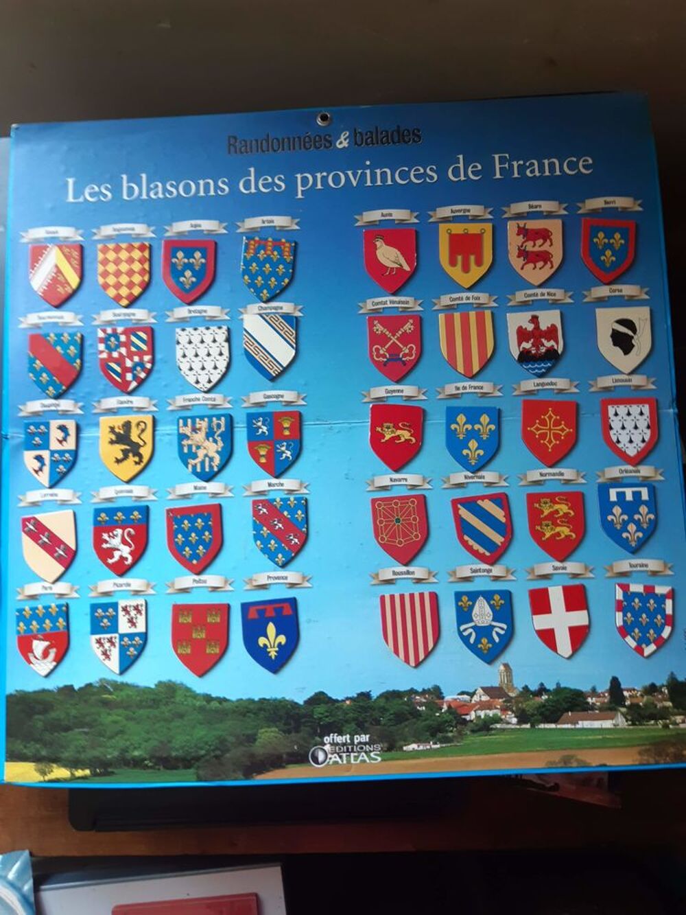 Magnets des blasons fran&ccedil;ais 