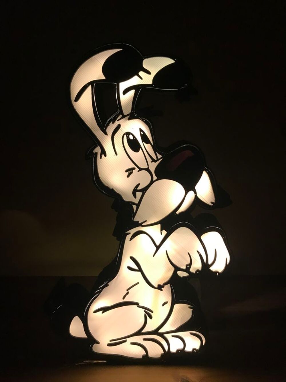 Lampe IDEFIX &eacute;clairagec leds &agrave; piles Décoration