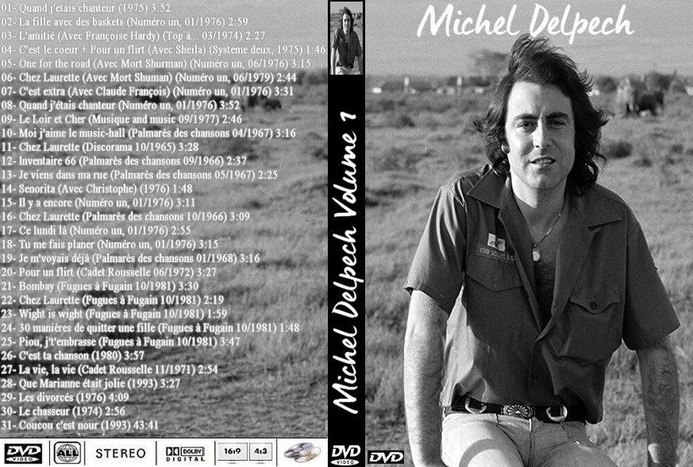 Michel Delpech DVD Le meilleur (Volume 1) DVD et blu-ray