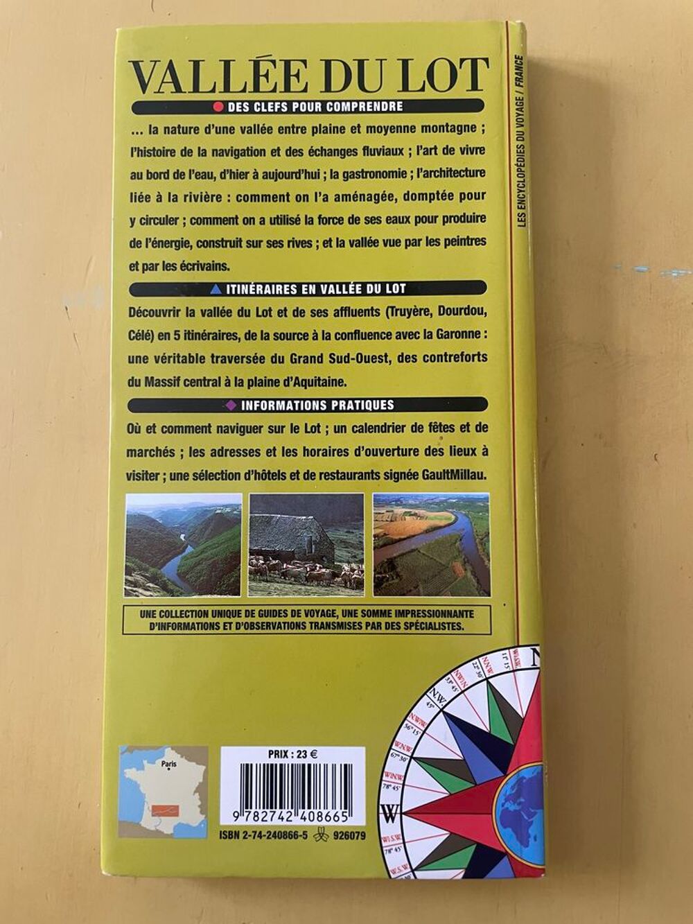 Livre Guide VALLEE DU LOT ed Gallimard _ Comme neuf Livres et BD